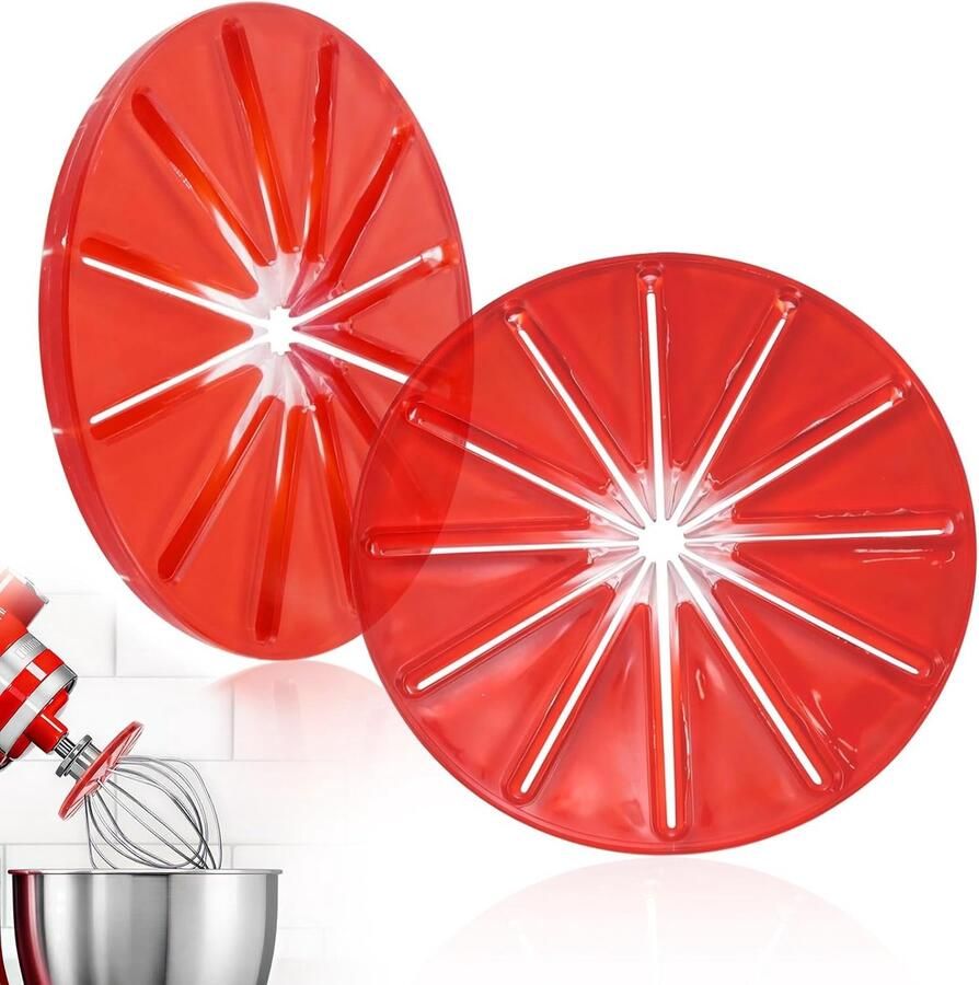 Anti-spat mengkop voor mixer – siliconen spatbescherming ideaal voor koken en bakken