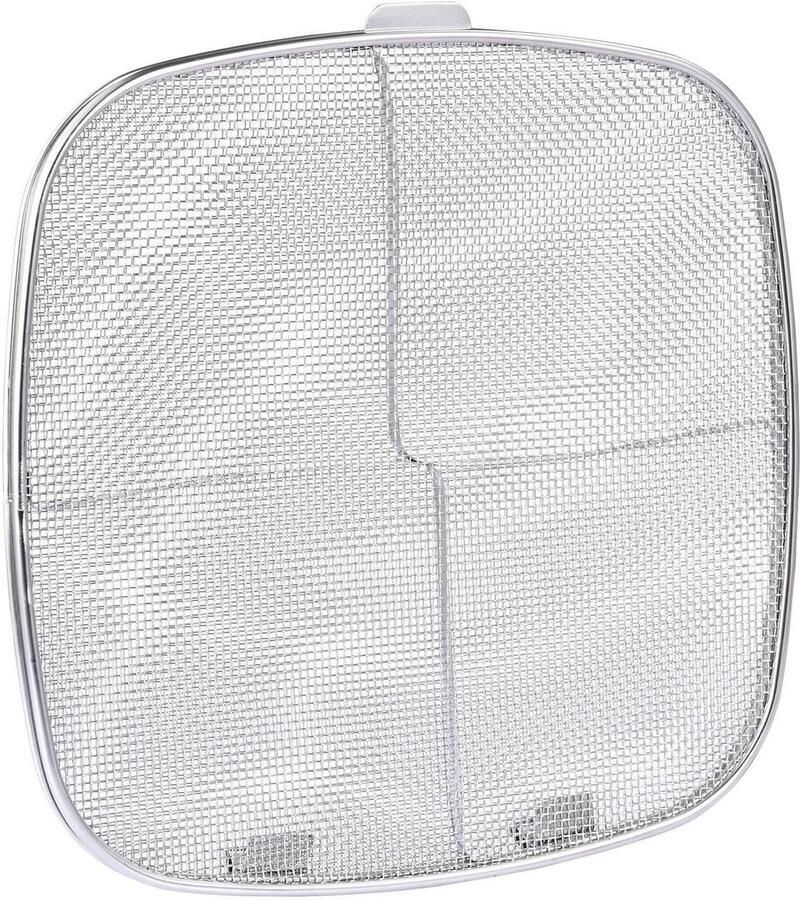 Anti-spat Scherm Airfryer Accessoire Veilig Koken Fijn Gaas Ontwerp 268 cm Diameter Zilver