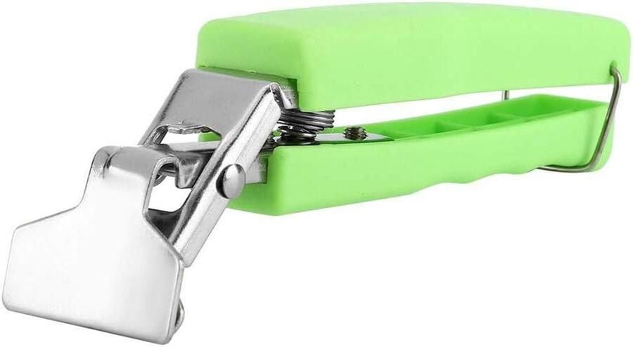 Anti-verbranding Komverwijderaar Hittebestendige Klem Veilig Koken Silicagel Handvat 17 x 4 x 2 cm Groen