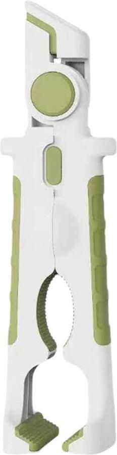 Anti-verbranding plaat grijper Hittebestendige klem Veilig kookgerei hanteren Sterke anti-slip klem 22 x 16 cm Groen
