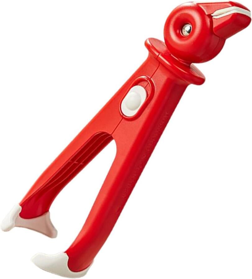 Anti-Verbranding Schotelhouder Hete Bordentang Veilig Koken Verstelbare Grijphoeken 24 cm Rood