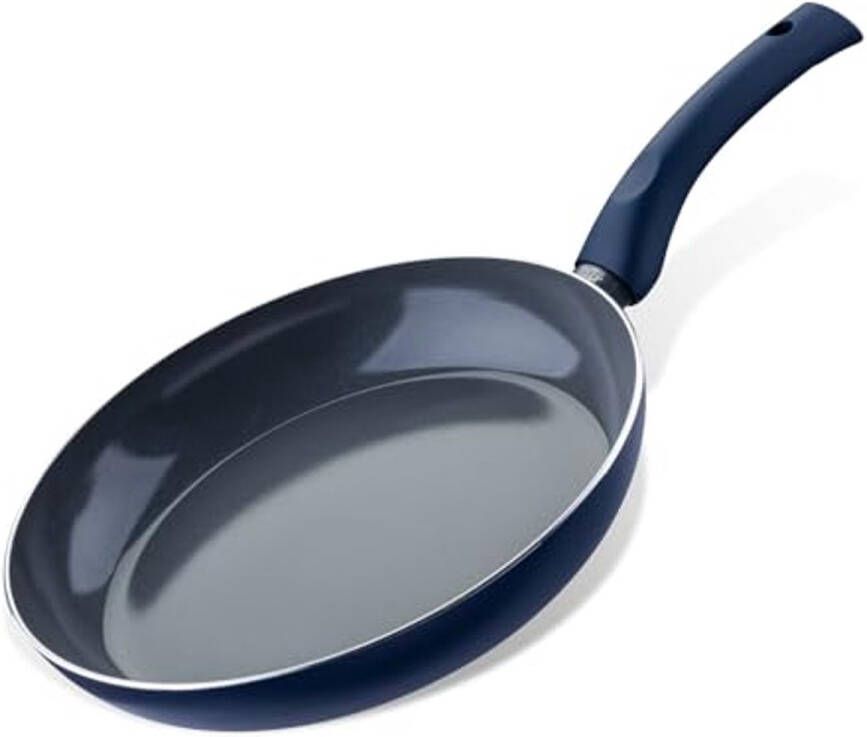 Antiaanbak braadpan 28 cm met zachte handgreep geschikt voor inductie en PFAS-vrij