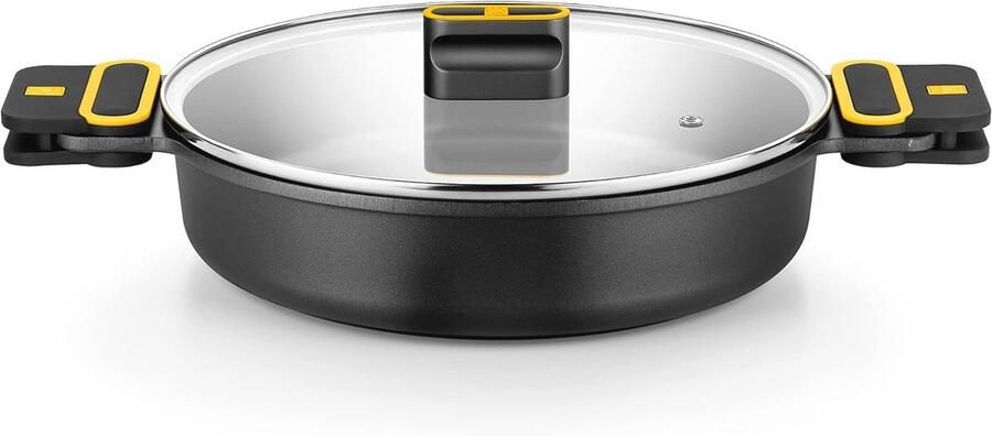 Antiaanbak Koekenpan 32 cm Gietaluminium PFOA-vrij Geschikt voor Inductie
