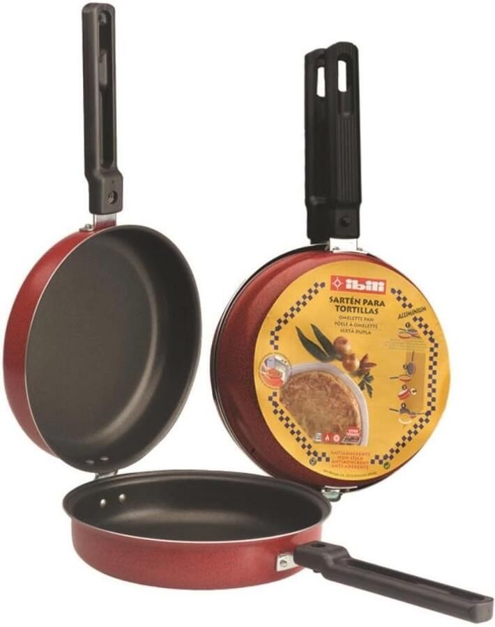 Antiaanbak Tortillapan voor Spaanse Omelette 24 cm