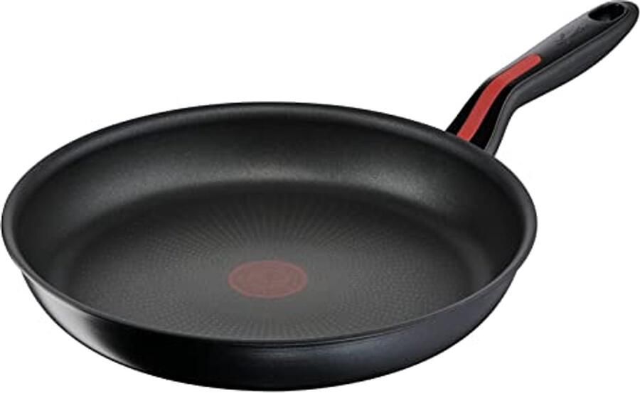 Antiaanbakpan Ø 28 cm Geschikt voor inductie gas en oven Krasbestendig met thermosignaal kookweergave