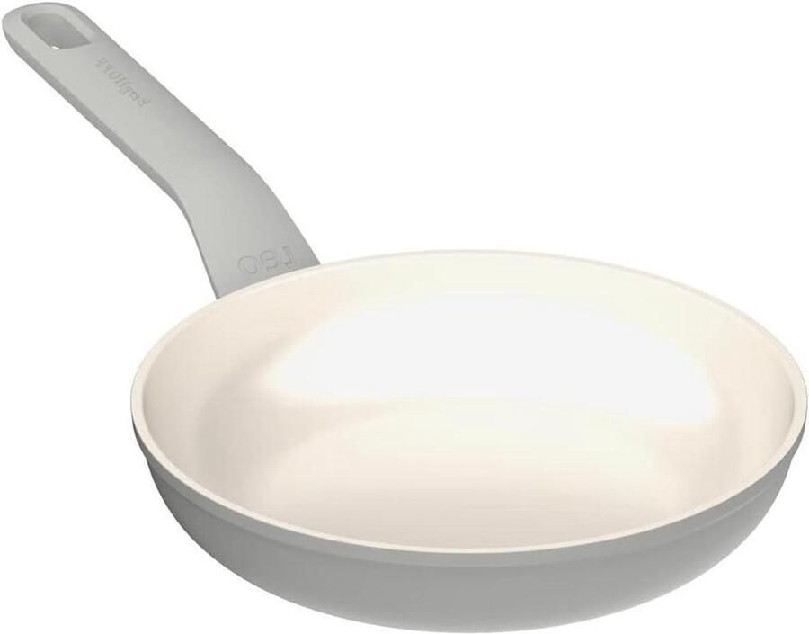 Antiaanbakpan Braadpan Koekenpan Gezond Koken PFAS-vrije Keramische Laag 20 cm Grijs