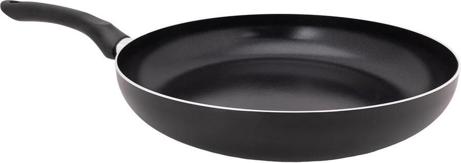 Antiaanbakpan Koekenpan Dagelijks Koken PFAS-vrij 32 cm Zwart