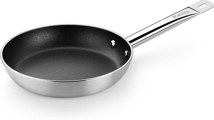 Antiaanbakpan Koekenpan Dagelijks Koken Titanium Versterkt 20 cm Zwart