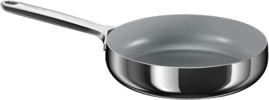 Antiaanbakpan Koekenpan PFAS-vrij Gezond Koken CeraGreen Antiaanbaklaag 24cm Stellar Steel