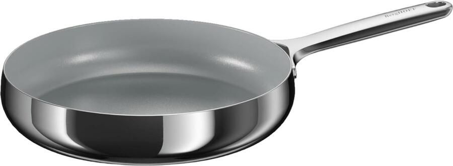 Antiaanbakpan Koekenpan PFAS-vrij Snel bakken en braden Duurzame antiaanbaklaag 28 cm Stellar Steel