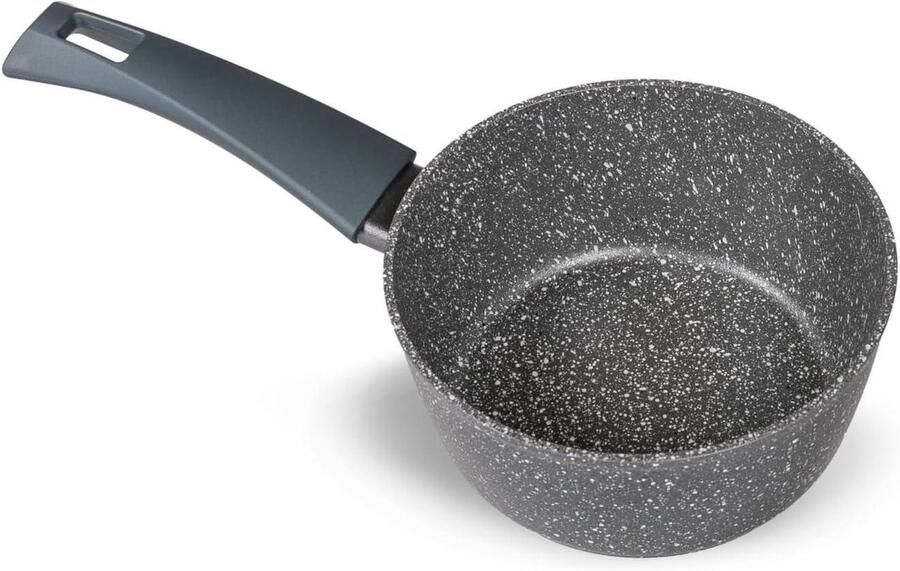 Antiaanbakpan Koekenpan Sauspan Dagelijks Koken Alle Warmtebronnen 16 cm Grijs