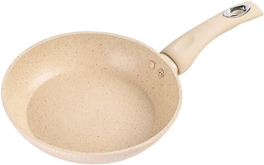 Antiaanbakpan Steakpan Koekenpan Grillpan Allround Koken Vlakke Bodem 20cm Zoals afgebeeld
