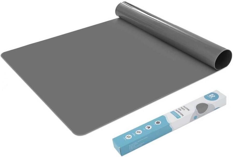 Antislip Siliconen Bakmat Hittebestendige Tafelonderlegger voor Koken en Bakken Herbruikbaar en Vaatwasmachinebestendig 40 x 60 cm