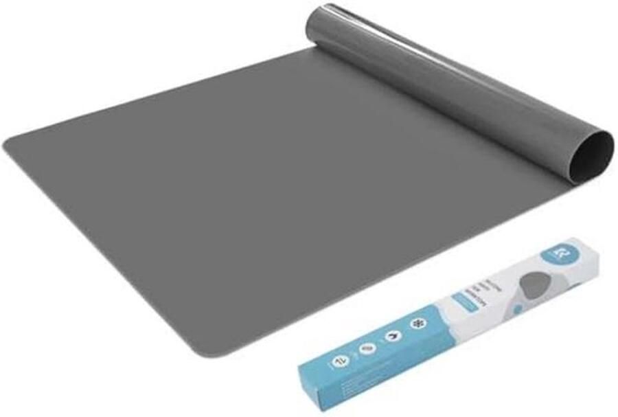 Antislip Siliconen Bakmat Hittebestendige Tafelonderlegger voor Koken en Bakken Herbruikbaar en Vaatwasmachinebestendig 40 x 60 cm