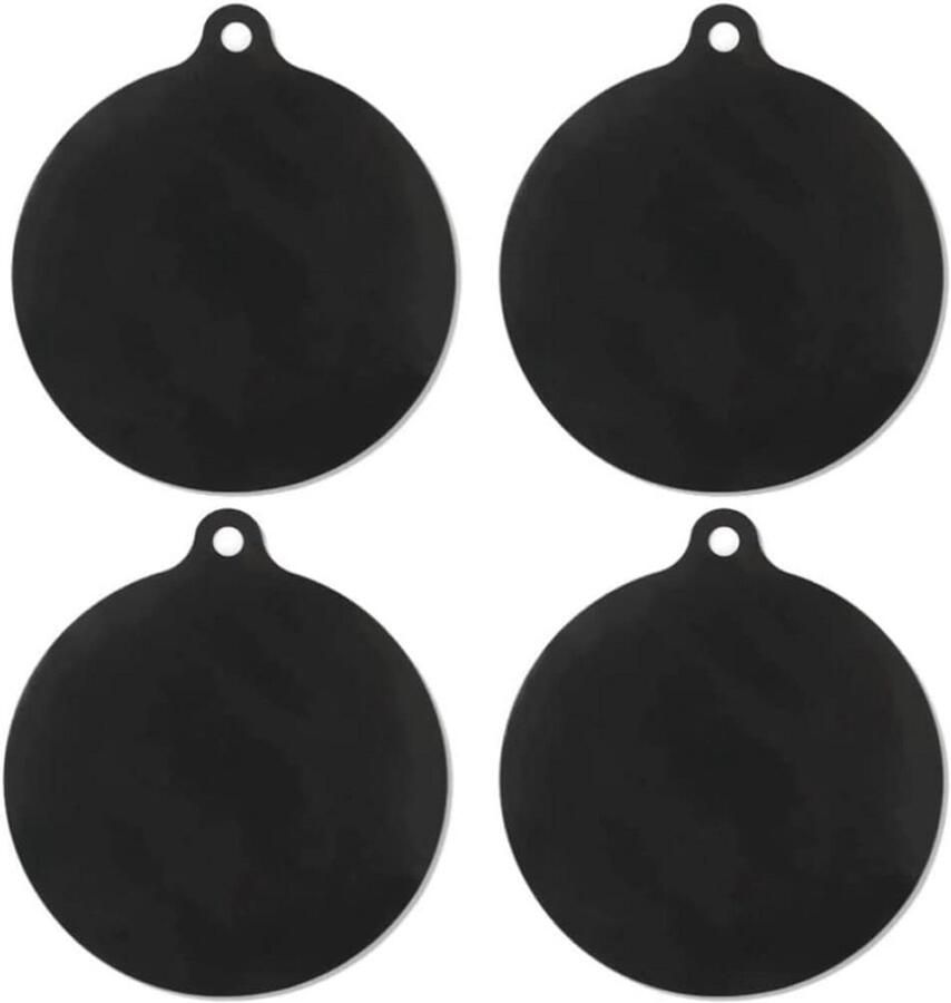 Antislip siliconen kookplaatbescherming 4 stuks voor inductiekookplaten