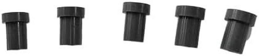 Antislip Voetjes Trillingsdempers Rubber Keukenmachine Stabiliseren Origineel Reserveonderdeel 3 x 1 x 3 cm Zwart