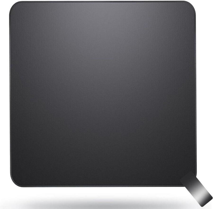 Antislipmat Koffiezetapparaat Onderpad Keuken Stabiel Plaatsen Hittebestendig Rubber 31x31 cm Zwart - Foto 1