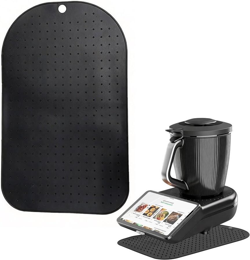 Antislipmat voor keukenmachine trillingsdempend en geluidsreducerend beschermmat voor werkblad 40 x 24 cm ideaal voor stabiliteit en gebruiksgemak in de keuken