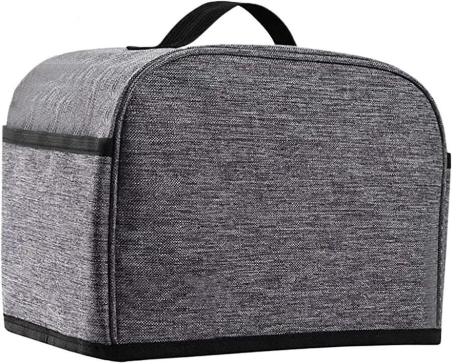 Apparaat Cover Broodmachine Protector Keuken Opslag Volledige Bescherming 28x16x20 cm Grijs