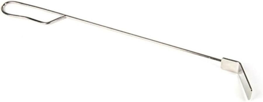 Asverwijderaar Grill Houtskool Reiniger Grill Onderhoud Roestvrij Staal 18 Inch Zilver