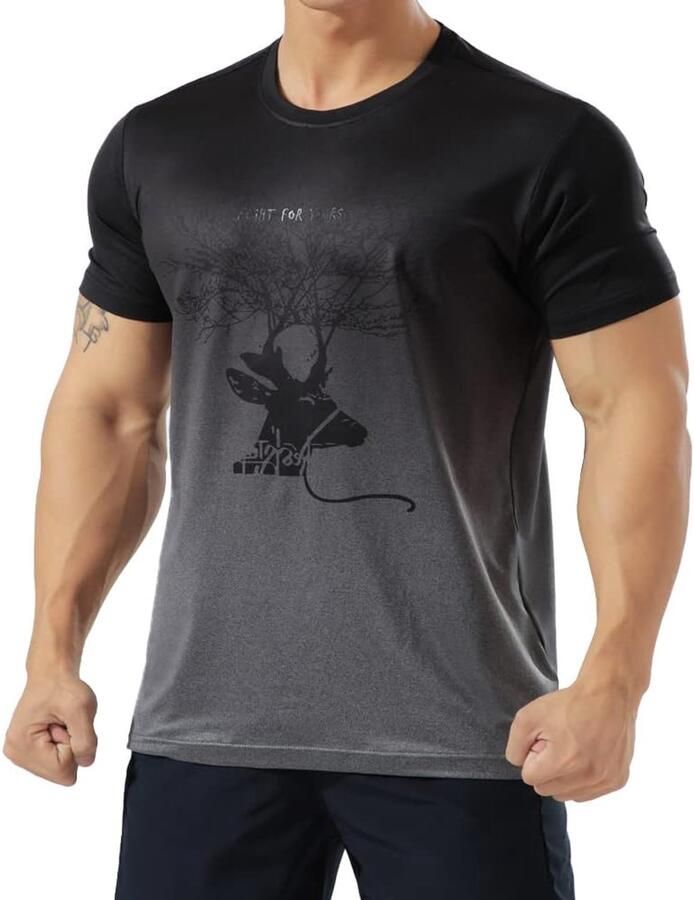Atletische Workout Tanktops voor heren ademend comfortabel spierloopshirts voor training sneldrogend sportkleding