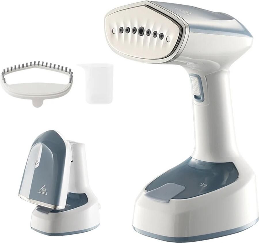 AURORAS- Luxe Handheld Kledingstomer – 1500W – Touchscreen Bediening – 15s Opwarmen – Compact & Reisvriendelijk