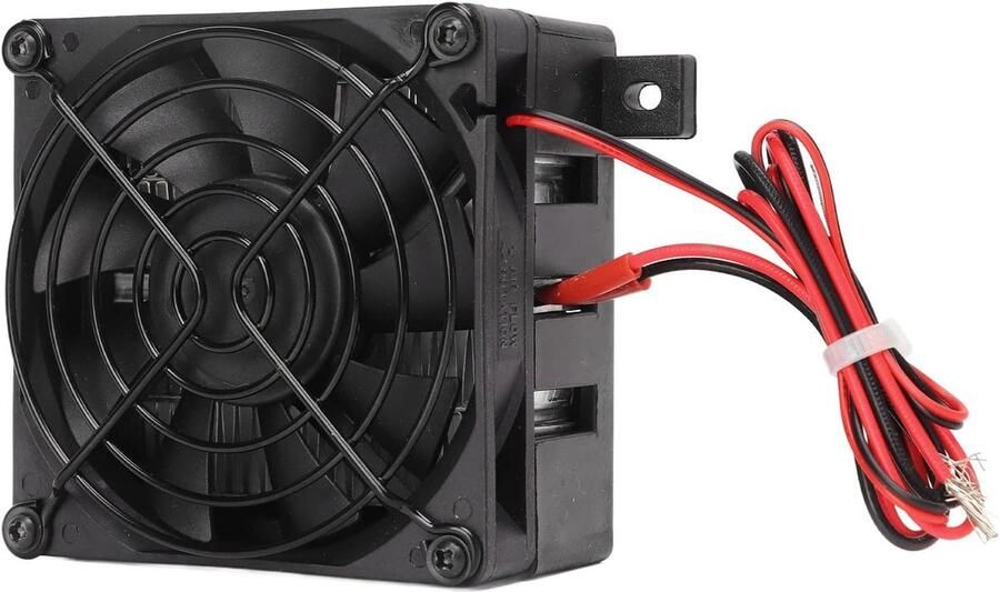 Auto Verwarming Standkachel Ventilator Auto Opwarmen Keramische Verwarming Compact Formaat Zwart