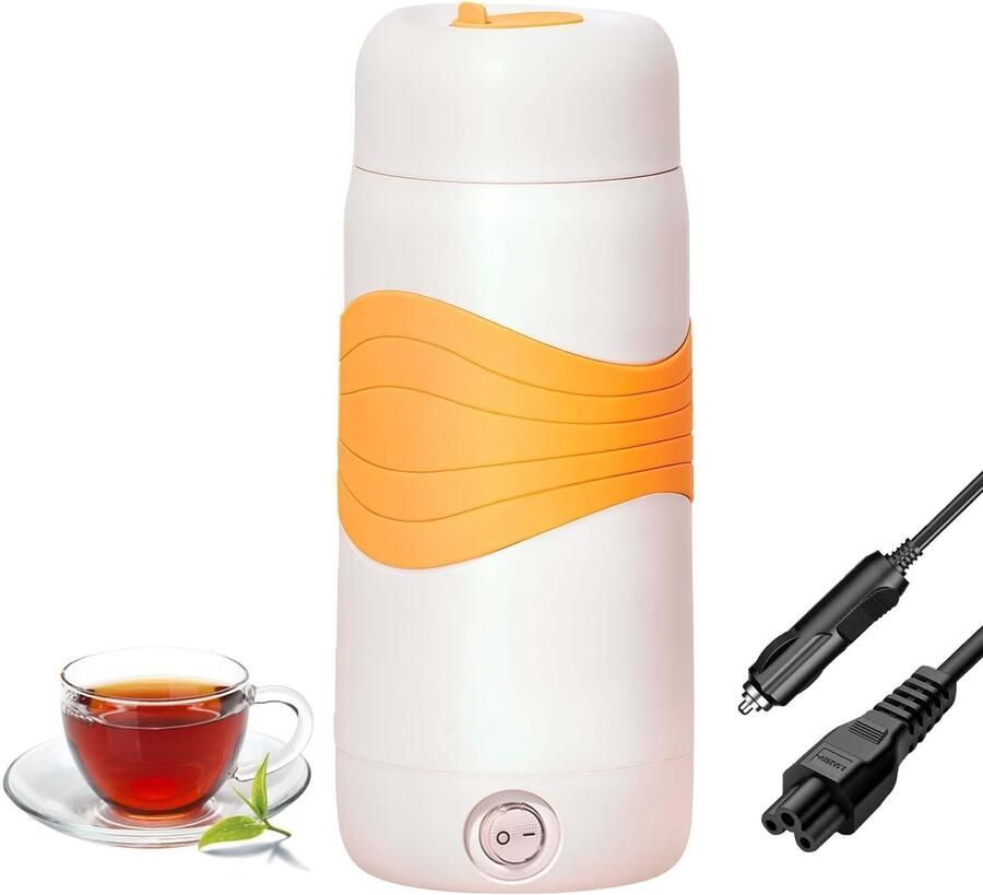 Auto waterkoker 300ml 12V 80W 304 roestvrij staal ideaal voor onderweg Homevero