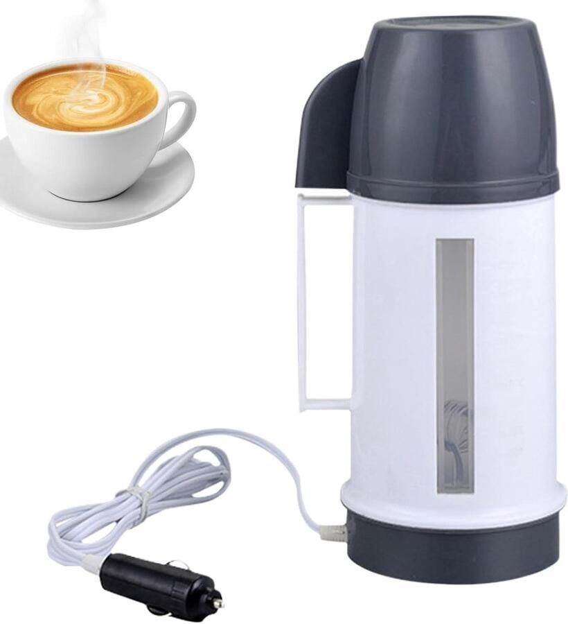 Auto Waterkoker Elektrische Ketel Reizen en Woon-werkverkeer Automatische Uitschakeling 31 x 13 x 13 cm