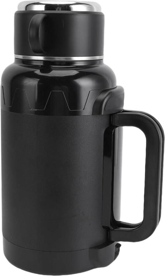 Auto Waterkoker Reis Waterkoker Onderweg Warm Water Slimme Temperatuurregeling 1500 ml Zilver
