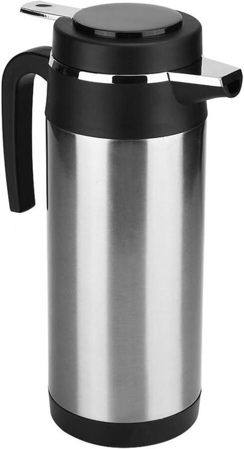 Auto Waterkoker Reis Waterfles Warm Drinken Onderweg Vacuüm Isolatie 1200 Ml Capaciteit Goud