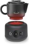 Automatic Electric Milk Warmer and Foam Maker 4 Modes for Lattes Cappuccinos Dishwasher Safe Hot Milk Hot Chocolate with Search Keywords Milk Frother - Thumbnail 1