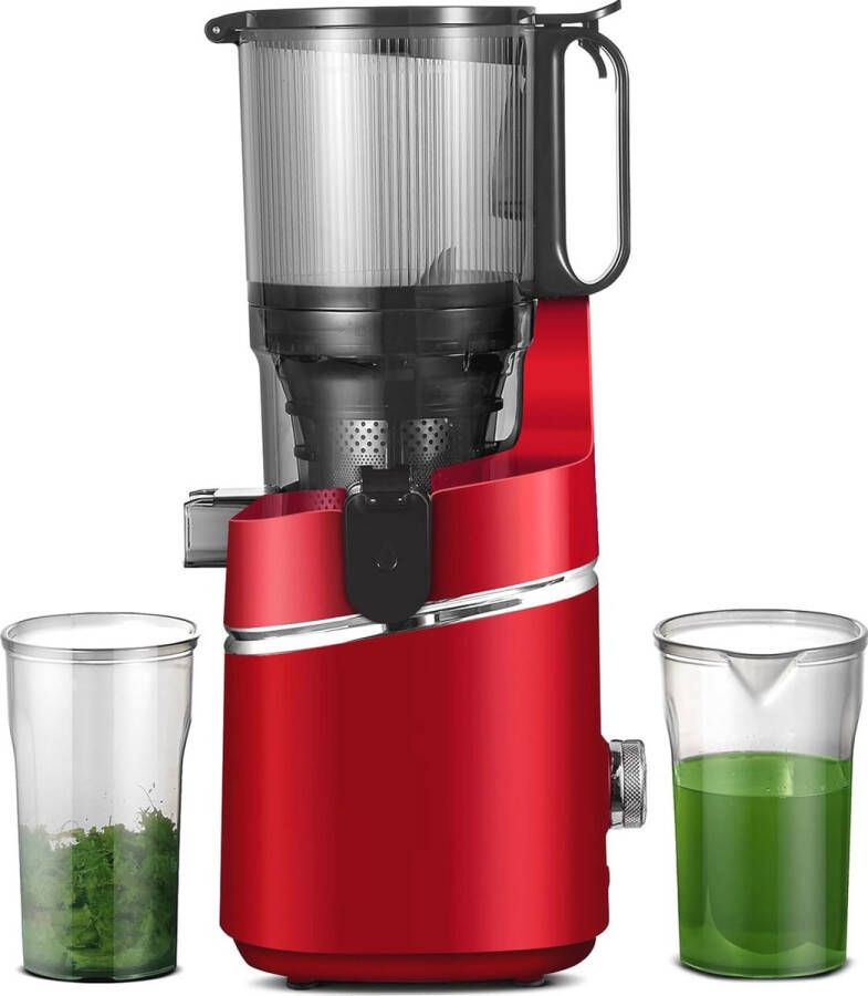 Automatische all-in-one sapcentrifuge voor groenten en fruit met 135 mm opening en 1 8 l capaciteit