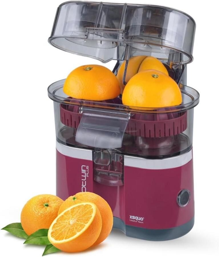 Automatische citruspers met dubbele kop 100 W perfect voor vers sap