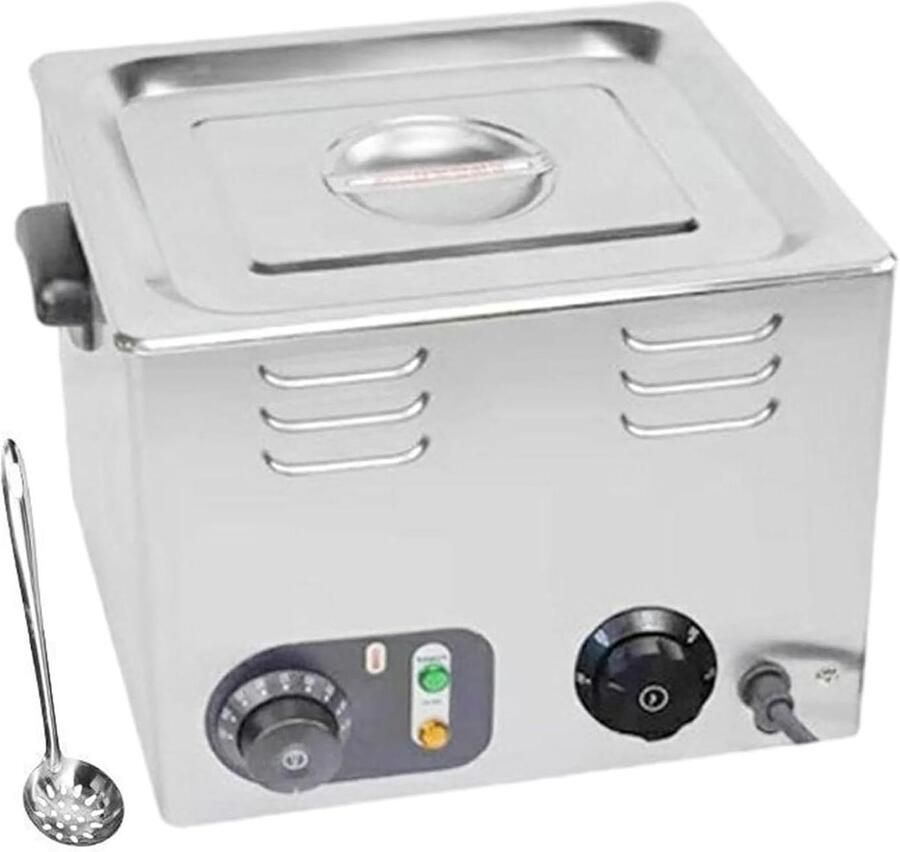 Automatische Eierkoker Elektrische Koker Grote Hoeveelheden Koken Instelbare Temperatuur 6L Zilver