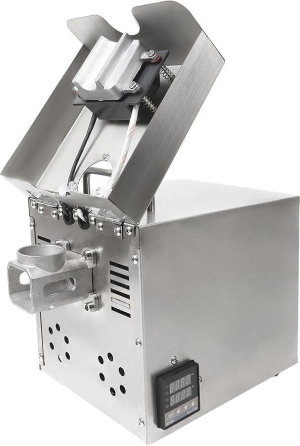 Automatische Elektrische Oliepers Machine met Temperatuurregeling voor Zaden en Noten