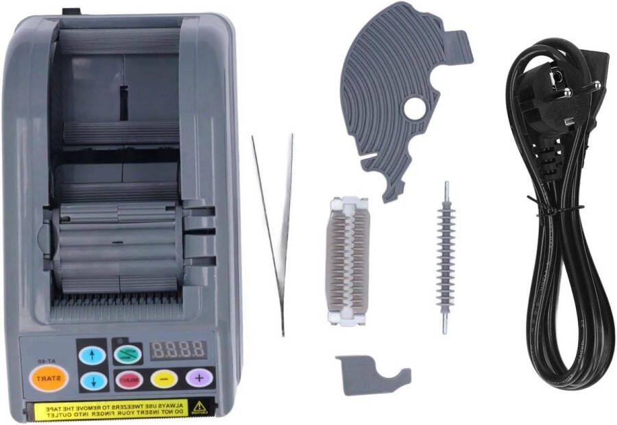 Automatische Elektrische Tapedispenser Snijapparaat 0 04 Inch Dubbele Tapeverwerking Opslag Handmatige en Automatische Lcon-modi Antistatisch ABS Hoge Nauwkeurigheid