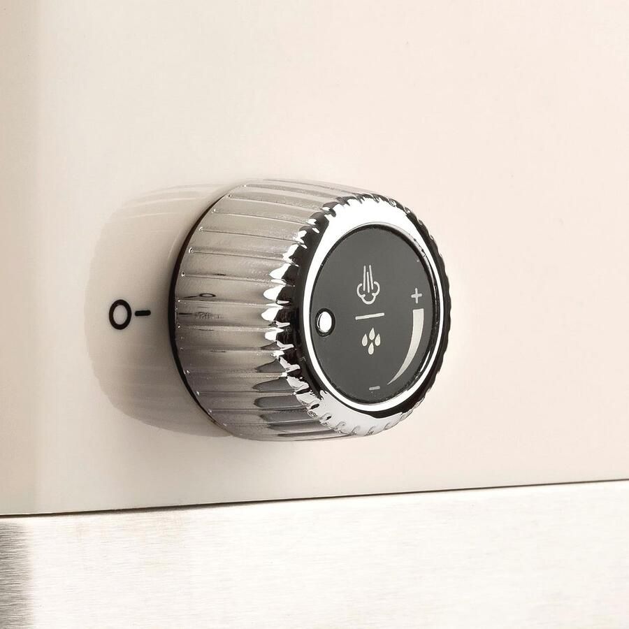 Automatische espressomachine met cappuccino verdamper 15 bar 1350 W 1 of 2 kopjes wit - Foto 2