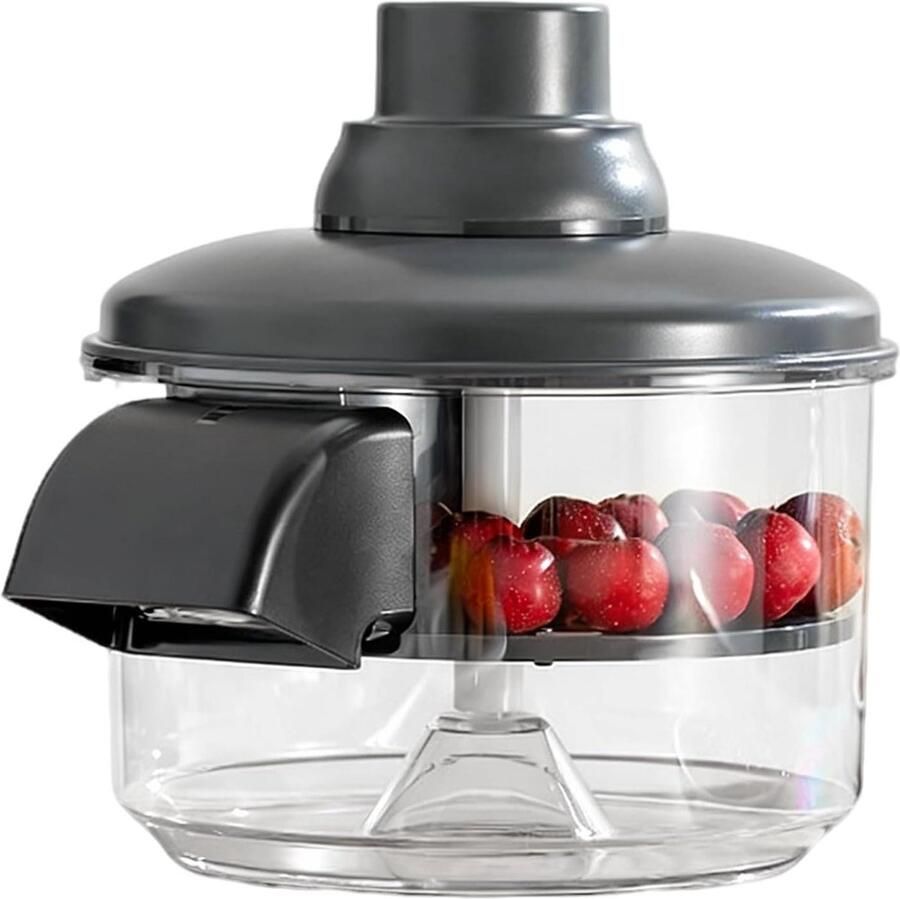 Automatische Fruitschiller Elektrische Dunschiller Snel Ingrediënten Voorbereiden USB Oplaadbaar 25 x 21 cm Wit