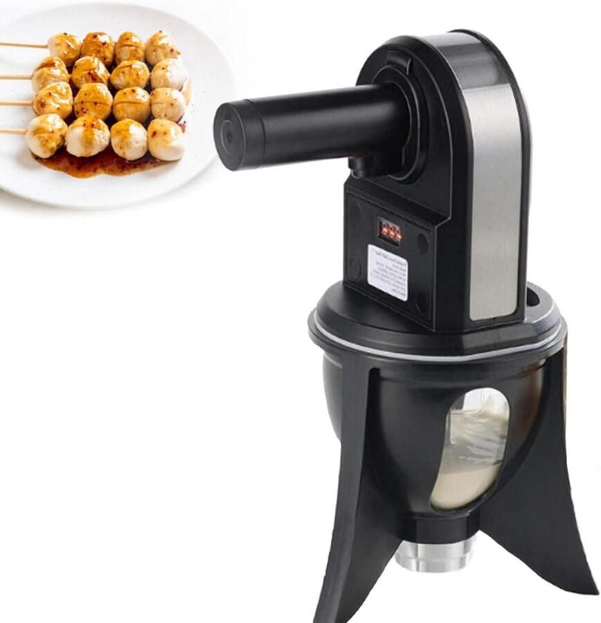 Automatische Gehaktbalmachine Knedelmachine Zoete Bal Snel Gehaktballen Maken 3 Stuks Uniform Tegelijk