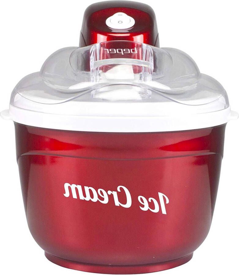 Automatische ijsmachine 15 L Rood