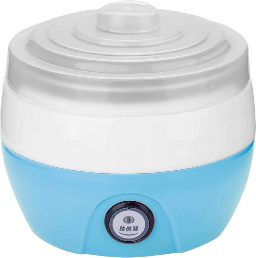 Automatische ijsmachine 1L Digitale doe-het-zelf-maker Yoghurtmaker elektrisch Blauw