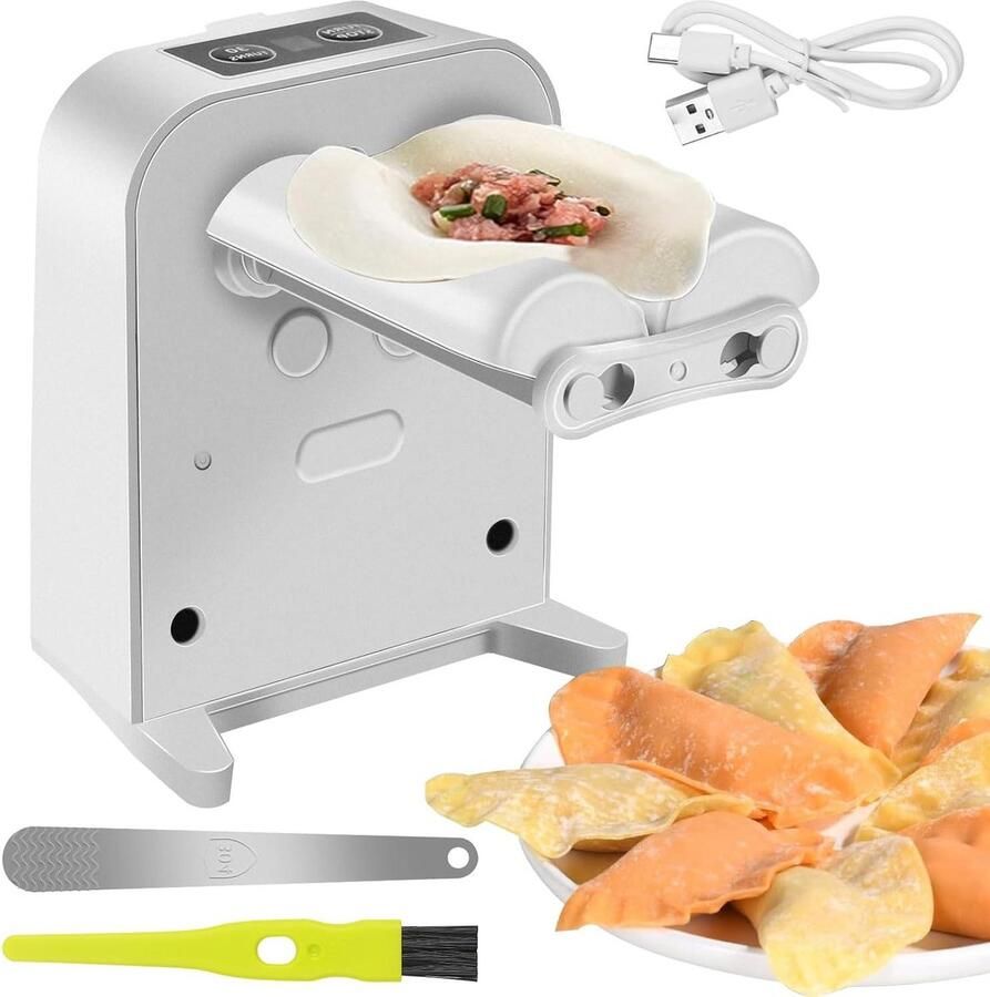 Automatische Knoedelmachine Deegvorm Ravioli Thuis Eten Maken Twee Modi 1500 Knoedels Wit