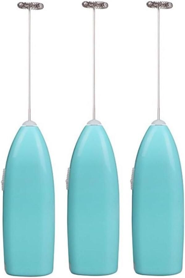 Automatische Koffiemixer Elektrische Garde Keuken Assistentie Draagbaar Schuimapparaat 22 cm Blauw