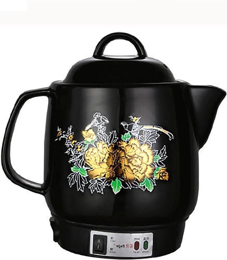 Automatische Kookpot Soepmaker Theemaker Kruiden Koken 360 Graden Verwarming 4L Wit