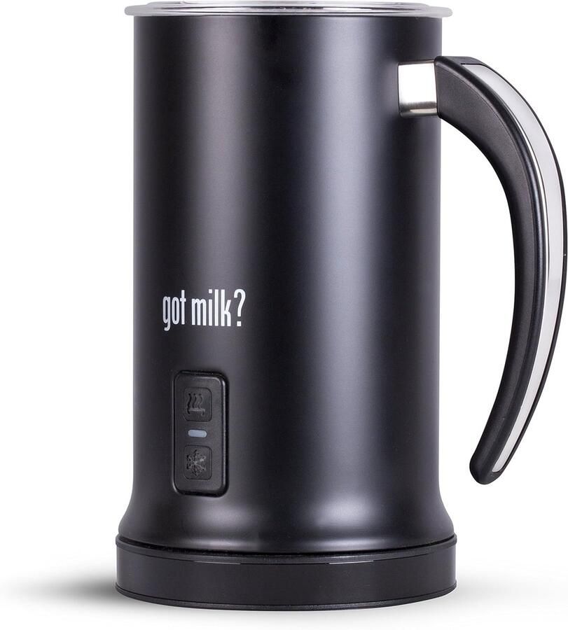 Automatische Melkopschuimer Cappuccino Maker Warme Dranken Maken Warm en Koud Schuim 250 ml Zwart