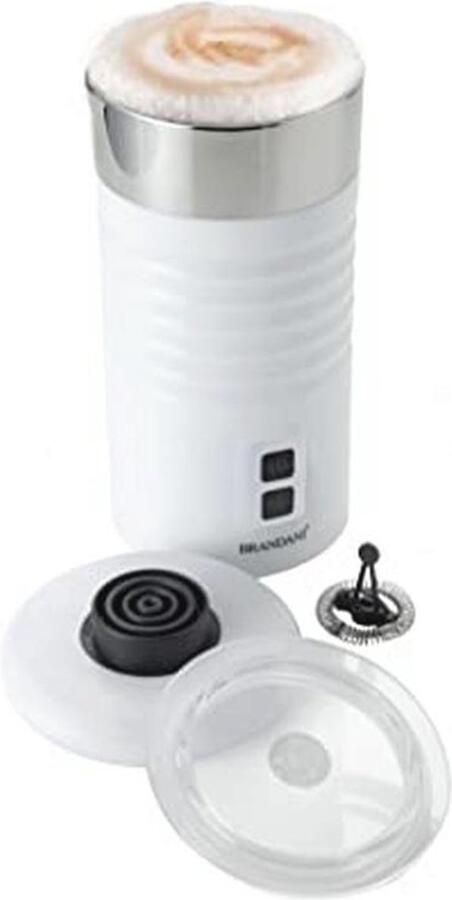 Automatische melkopschuimer en verwarmer Wit en meerkleurig
