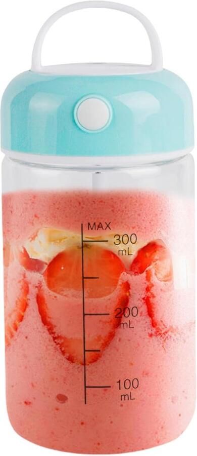 Automatische mengbeker proteïnepoeder shaker stille maar krachtige mengbeker 380ml voedselveilige aantrekkelijke havermout koffie shaker blauw