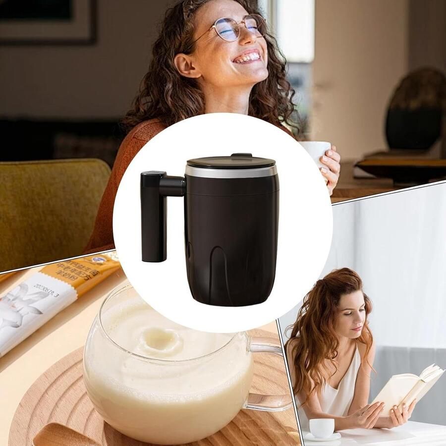 Automatische roerbeker Hervulbare schudbeker Veelzijdige mengbeker automatische schudbeker voor warme en koude dranken