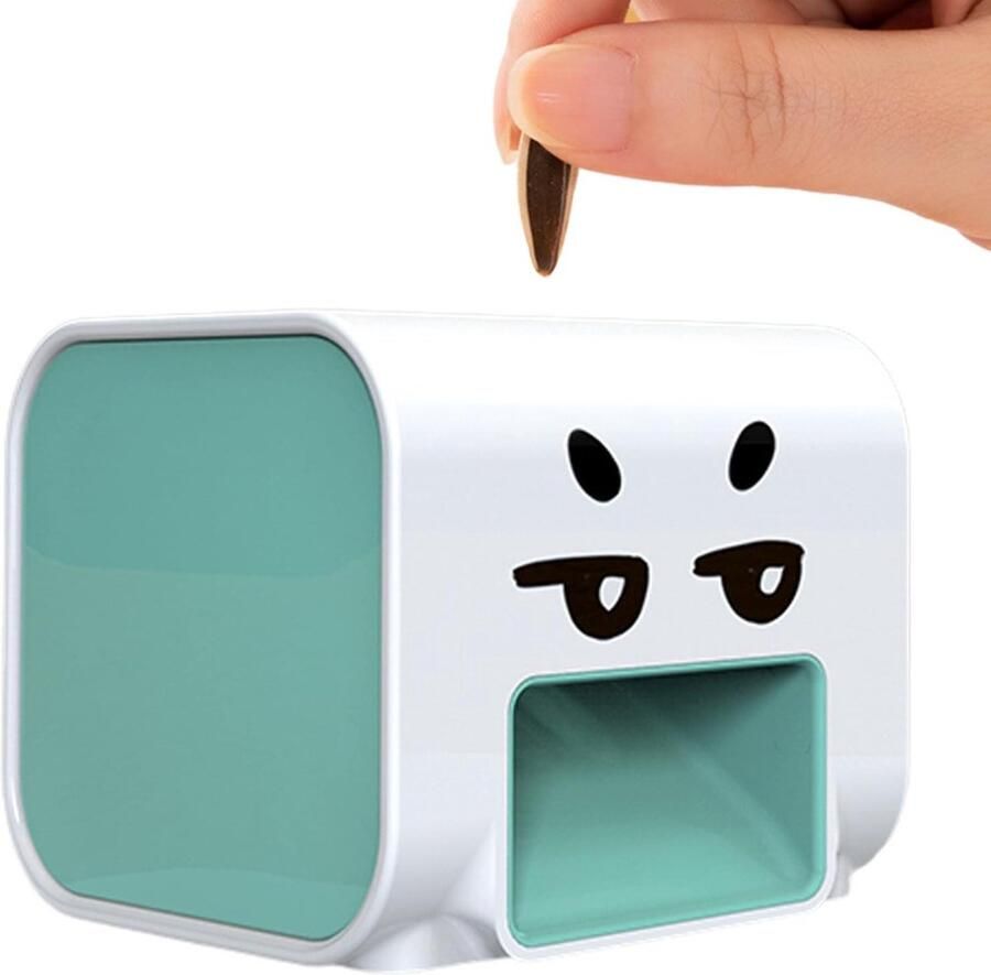 Automatische Schilmachine Elektrisch Schilapparaat Keuken Hulp Eén Knop Bediening 6.5 x 7 cm Cyaanblauw